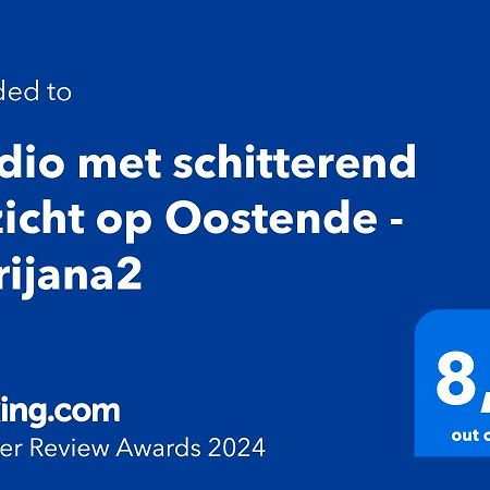 Studio Met Schitterend Uitzicht Op Oostende - Marijana2 Bagian luar foto