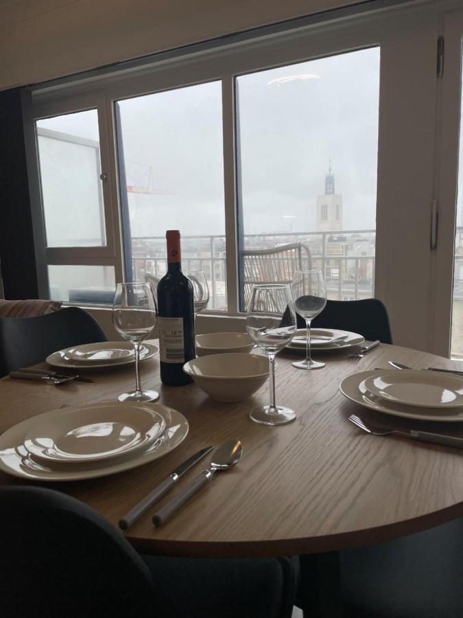 Studio Met Schitterend Uitzicht Op Oostende - Marijana2 Bagian luar foto